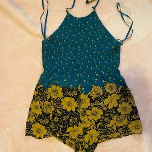 Floral Romper
